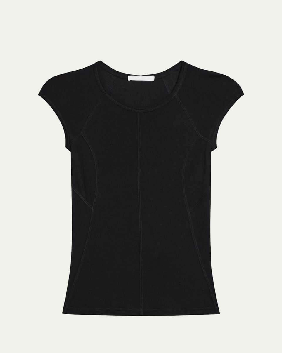 Cap-Sleeve Sport Tee